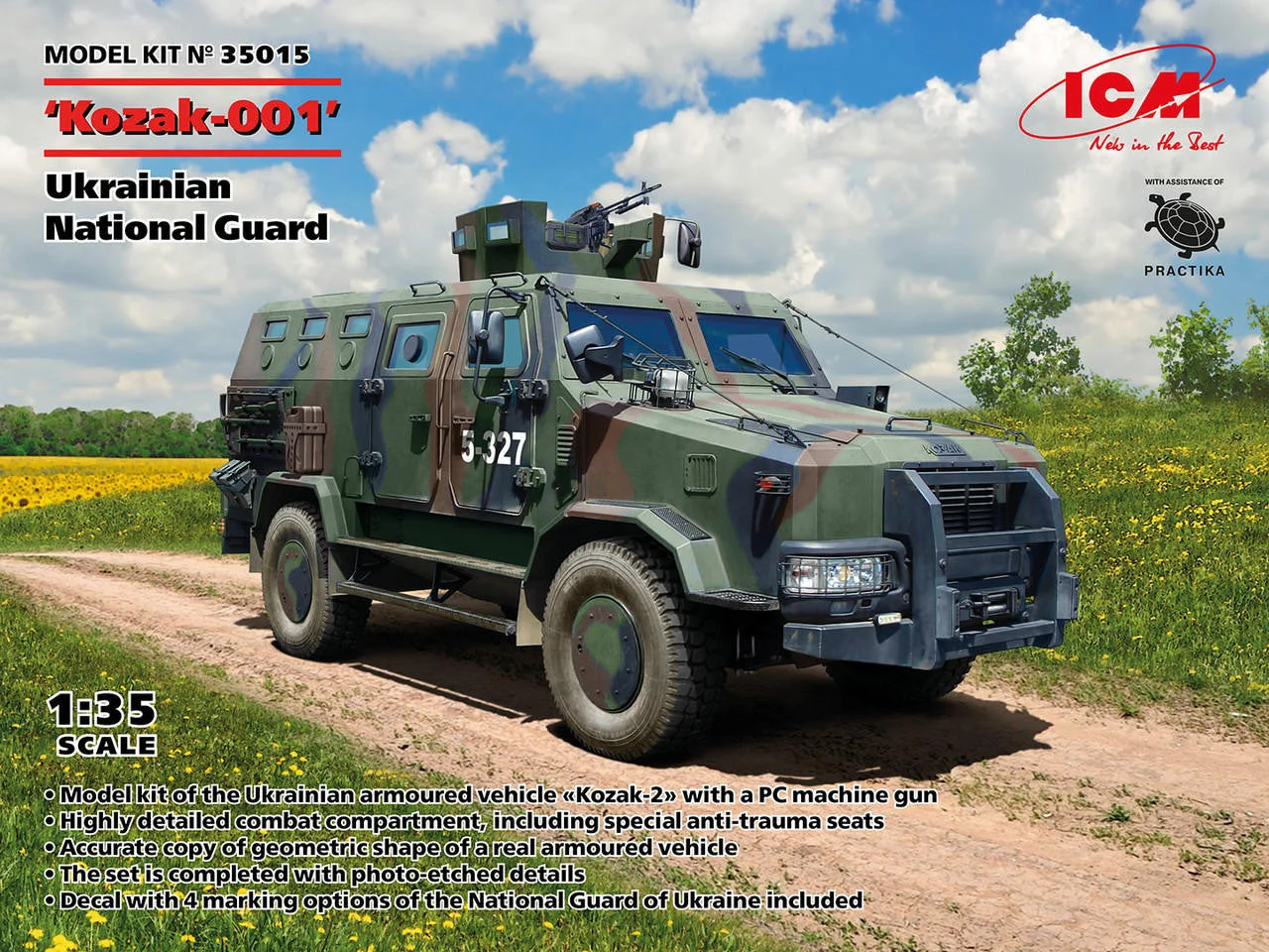 ICM Models 1/35 Kozak-2", Ukrainian National Guard