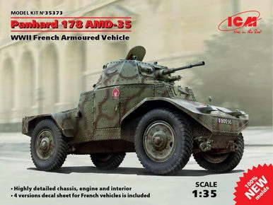 1/35 ICM Panhard 178 AMD-35, WWII French Armoured Vehicle