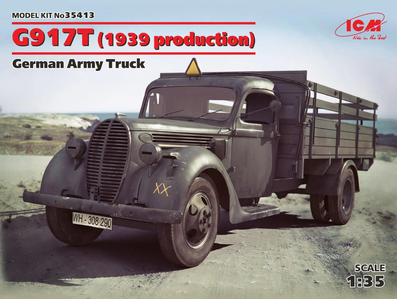 ICM Models 1/35 ICM G917T (1939 production), German Army Truck
