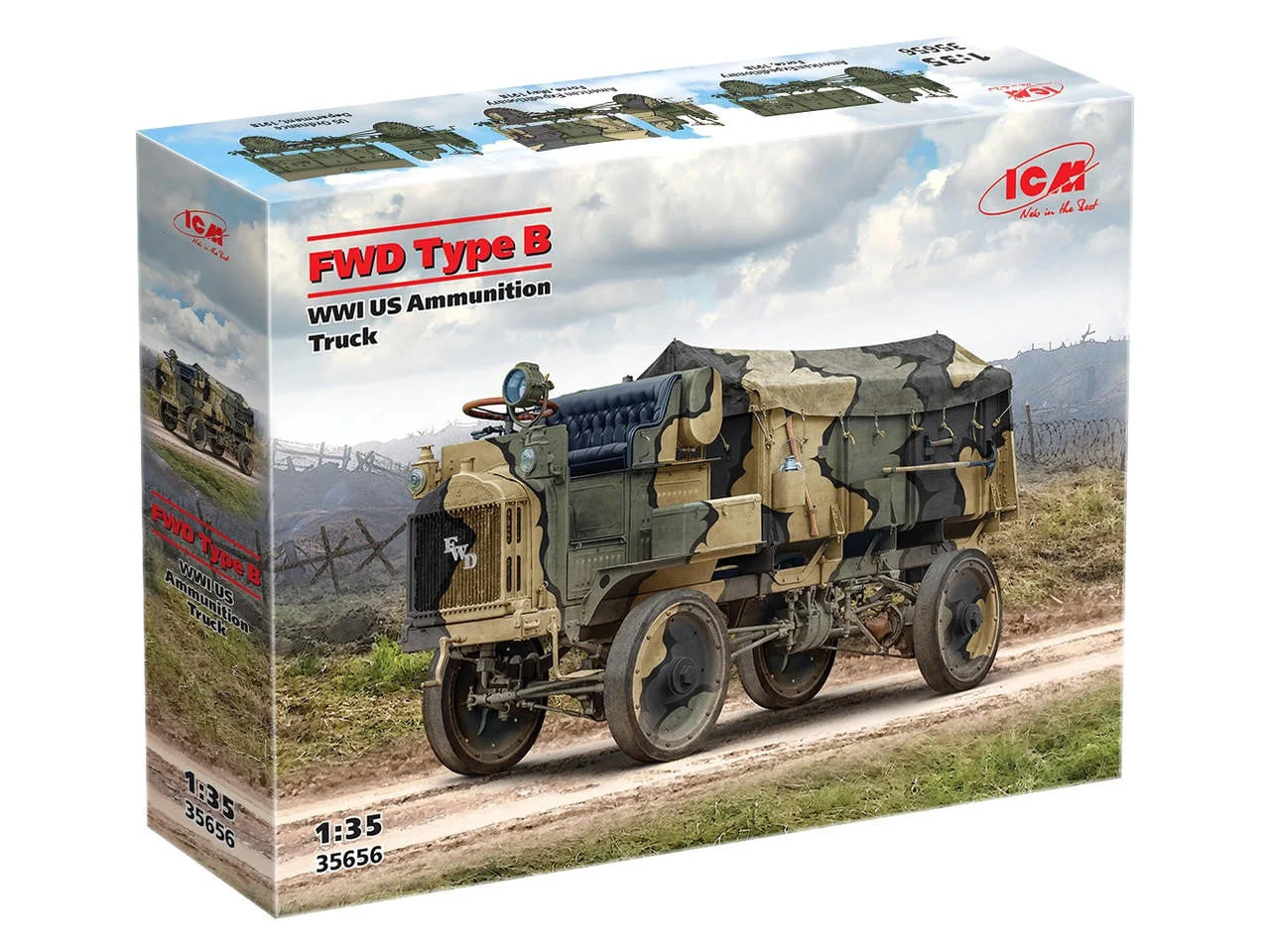 ICM Models 1/35 ICM FWD Type B WWI US Ammunition Truck