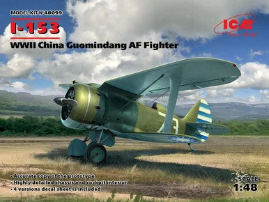 1/48 ICM I-153, WWII China Guomindang AF Fighter