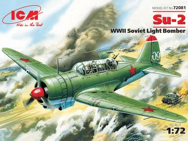 1/72 ICM Su-2, WWII Soviet Light Bomber