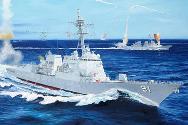1/200 iLoveKit USS Pinckney DDG-91 Arleigh Burke Plastic Model Kit
