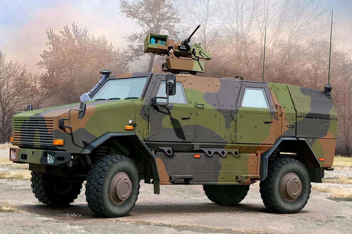 1/35 iLoveKit DINGO 2 GE A3.3 PatSi Plastic Model Kit - I Love Kit