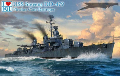 1/350 iLoveKit USS Stevens DD-479 Fletcher Class Plastic Model Kit