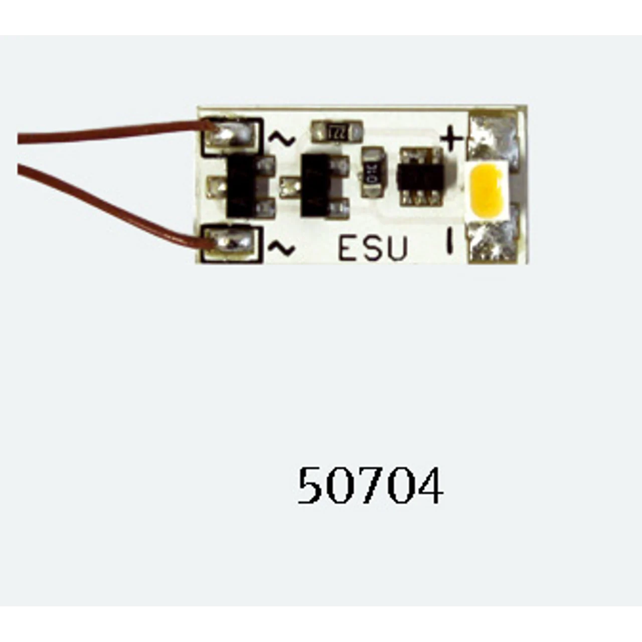 ESU Interior lighting, driver´s cabin, 1 LED pure white, brightness selectable