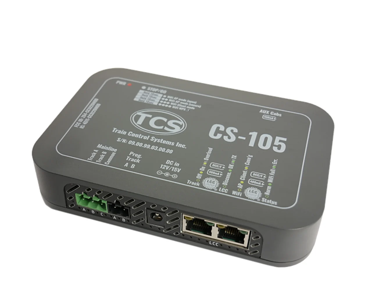 Train Control Systems CS-105 Command Station (15V)