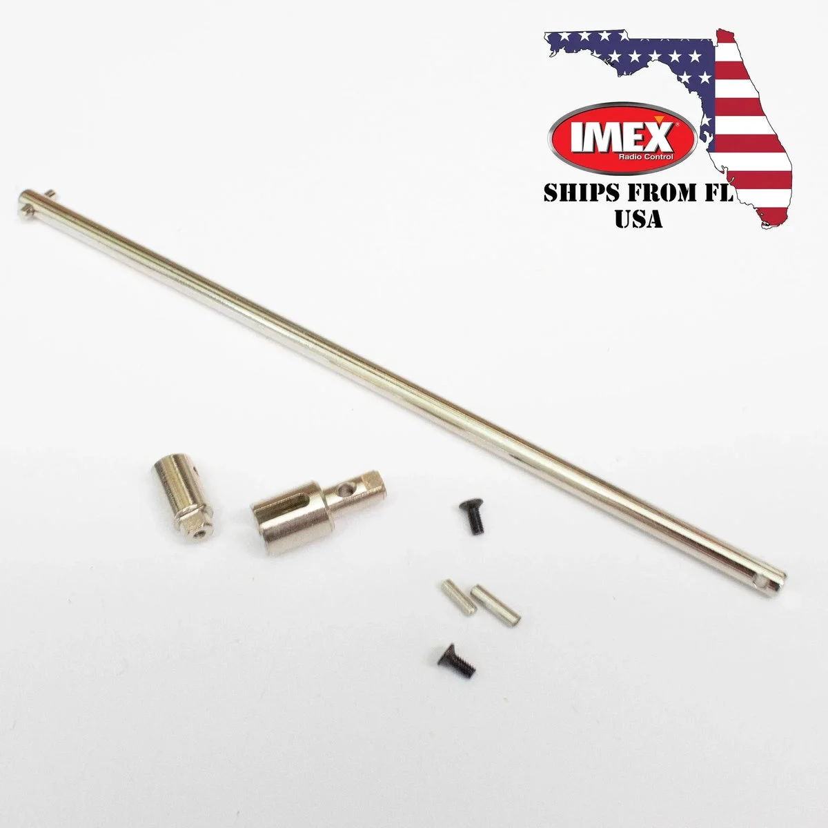 IMEX Metal Upgraded Drive Shaft & Outer Drive Cups 16908 - IMEX Model Co.