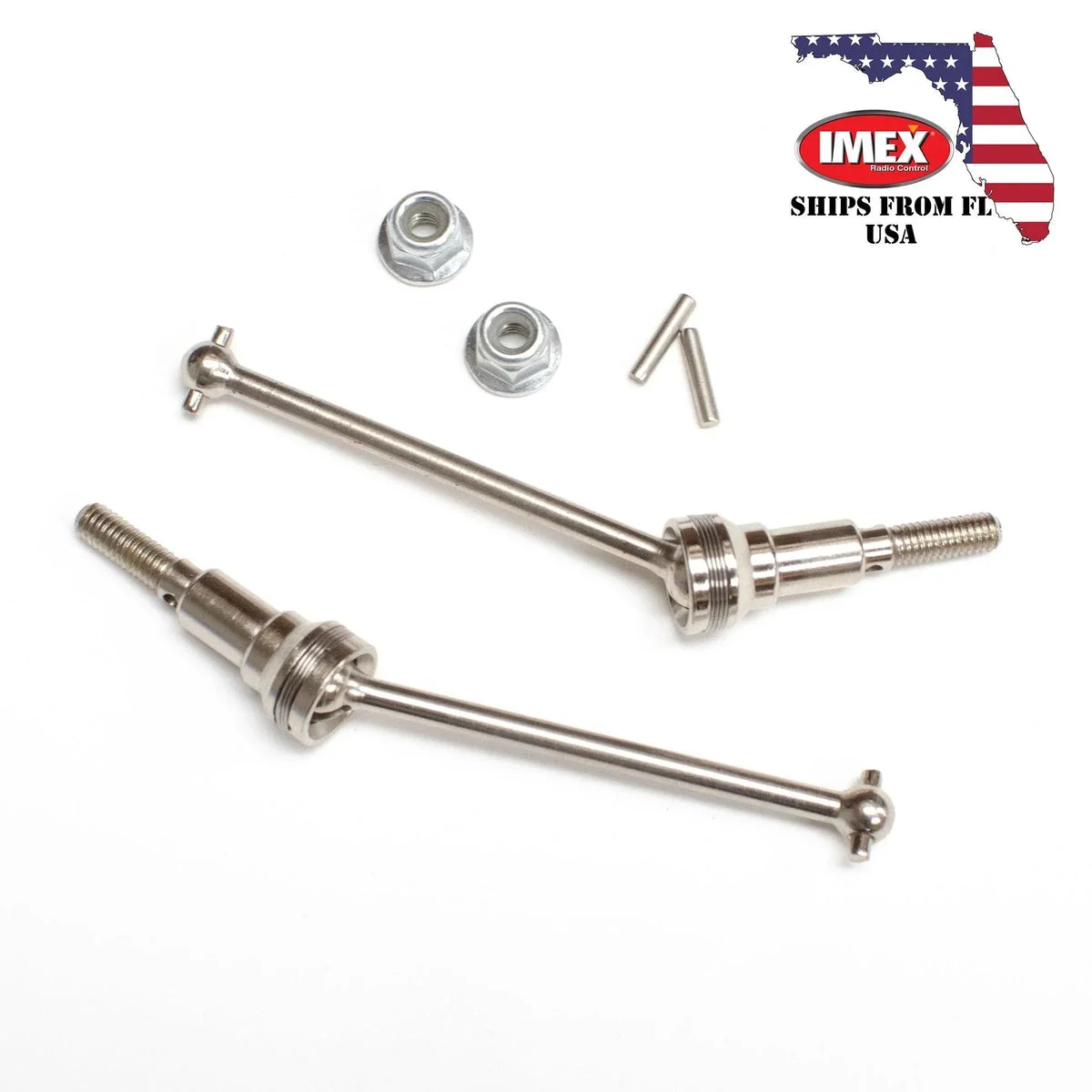 IMEX Upgraded Metal Front CVD Shaft Set 16912 - IMEX Model Co.