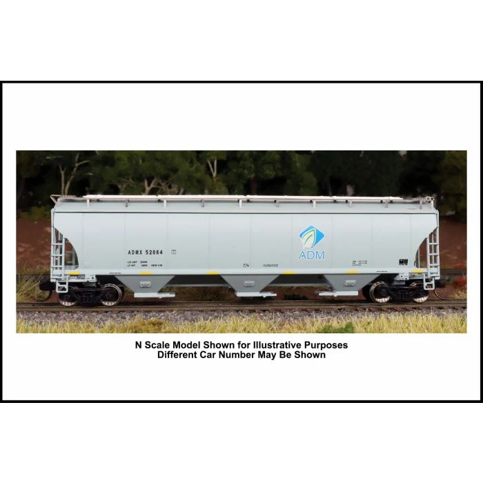 Intermountain HO Scale ADM Trinity 5161 Covered Hopper #52175 - 472111-05