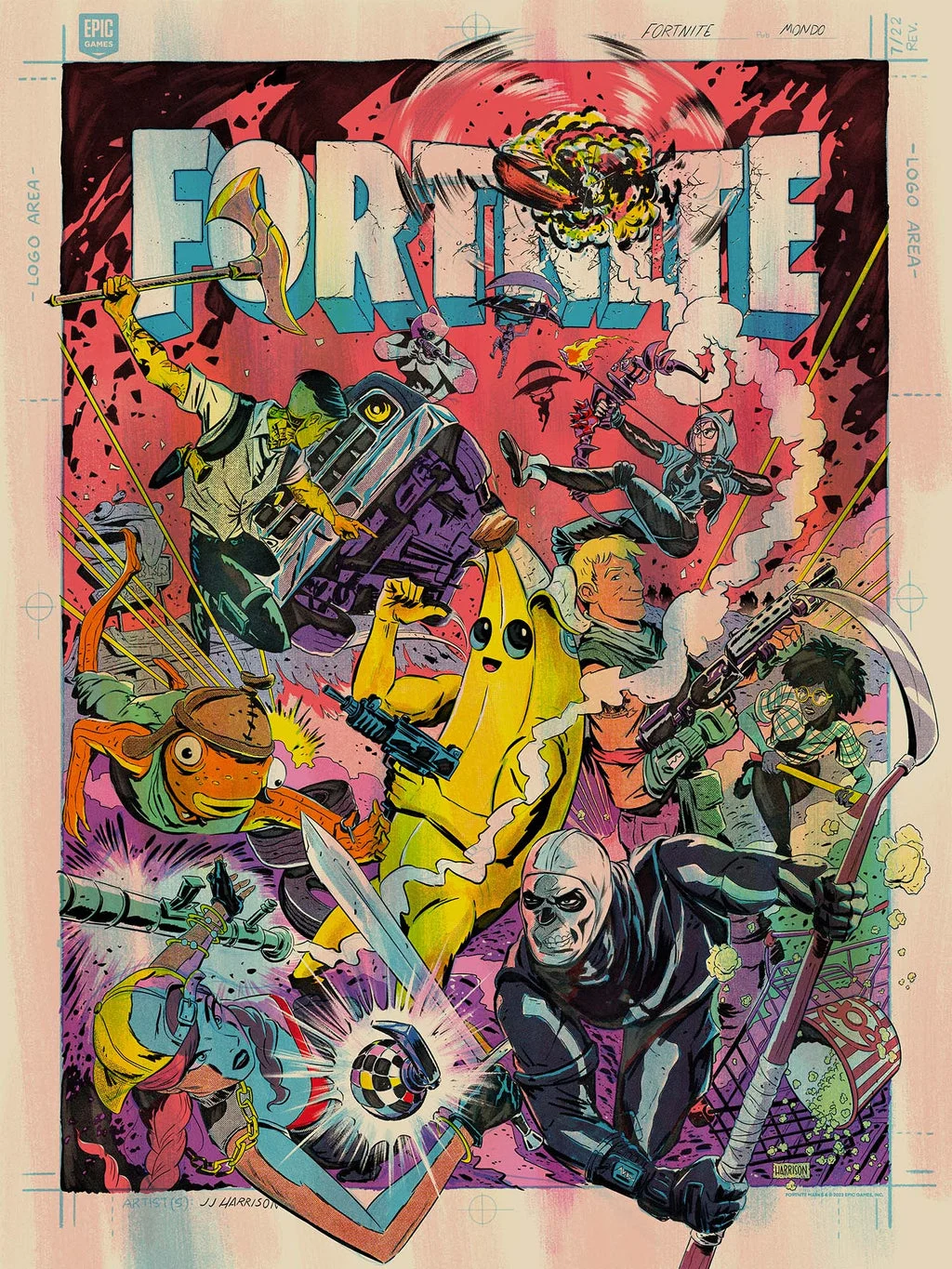 Fortnite Poster - JJ Harrison