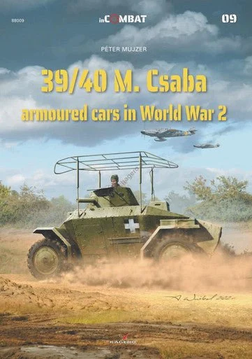 Kagero 39/40M. Csaba Armoured Cars in World War 2 Book - Kagero Publishing
