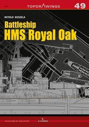 Kagero Battleship HMS Royal Oak Book - Kagero Publishing