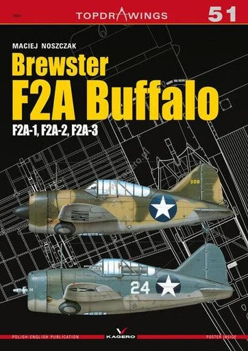 Kagero Brewster F2A Buffalo Book - Kagero Publishing
