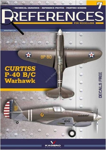 Kagero Curtiss P-40 B/C Warhawk Book