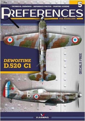 Kagero Dewoitine D.520 C1 Book - Kagero Publishing