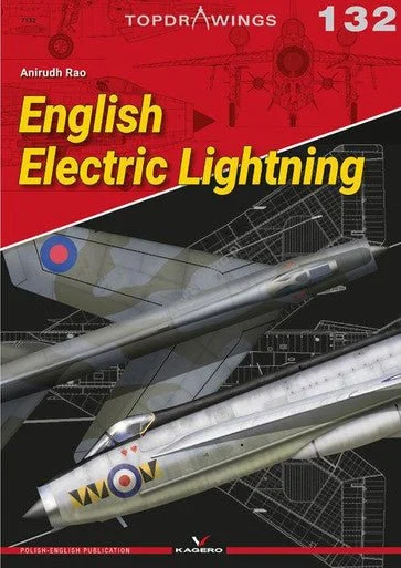 Kagero English Electric Lightning Book - Kagero Publishing
