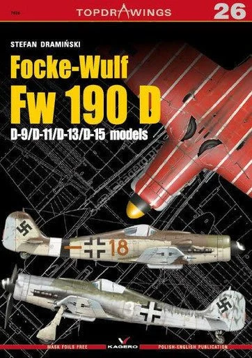 Kagero Focke-Wulf Fw 190 D. D-9/D-11/D-13/D-15 Models Book