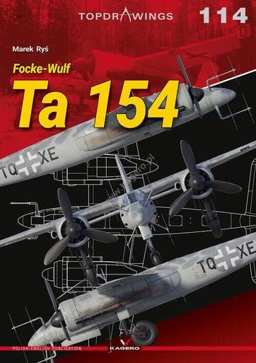 Kagero Focke-Wulf Ta 154 Book