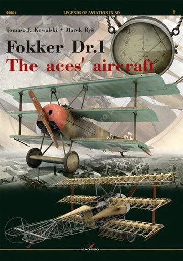 Kagero Fokker Dr.I. The Aces' Aircraft Book - Kagero Publishing