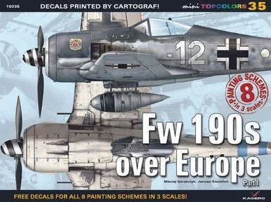 Kagero Fw 190s over Europe Part I Book - Kagero Publishing