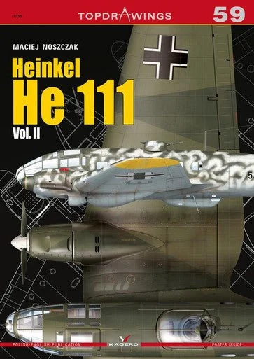 Kagero Heinkel He 111 vol. 2 Book - Kagero Publishing