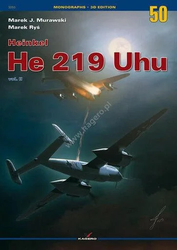 Kagero Heinkel He 219 Uhu vol. II Book - Kagero Publishing