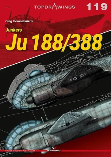 Kagero Junkers Ju 188/388 Book - Kagero Publishing