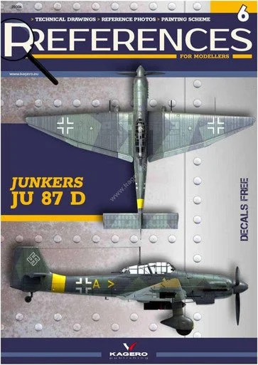 Kagero Junkers Ju 87 D Book - Kagero Publishing