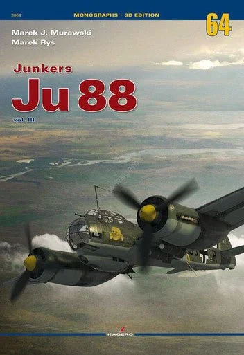Kagero Junkers Ju 88 vol. III Book - Kagero Publishing