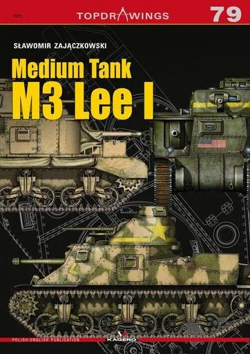 Kagero Medium Tank M3 Lee I Book - Kagero Publishing