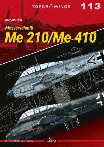 Kagero Messerschmit Me 210/Me 410 Book - Kagero Publishing