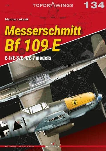 Kagero Messerschmitt Bf 109 E E-1/E-3/E-4/E-7 Models Book