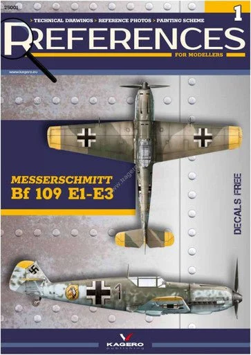 Kagero Messerschmitt Bf 109 E1-E3 Book