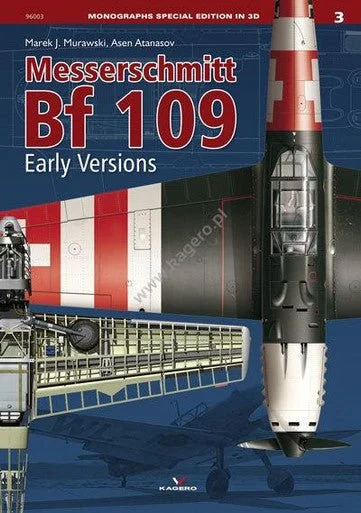 Kagero Messerschmitt Bf 109 Early Versions Book - Kagero Publishing