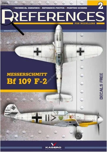 Kagero Messerschmitt Bf 109 F Book - Kagero Publishing