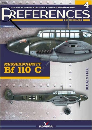 Kagero Messerschmitt Bf 110 C Book - Kagero Publishing