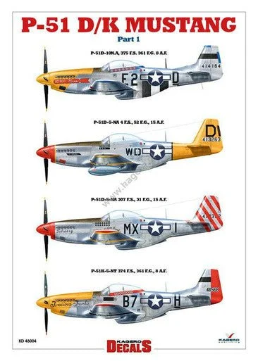 Kagero P-51 D/K Mustang. Part 1 Book