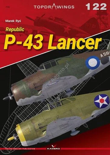 Kagero Republic P-43 Lancer Book