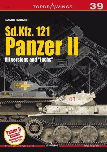 Kagero Sd.Kfz. 121 Panzer II. All Versions and Luchs Book - Kagero Publishing