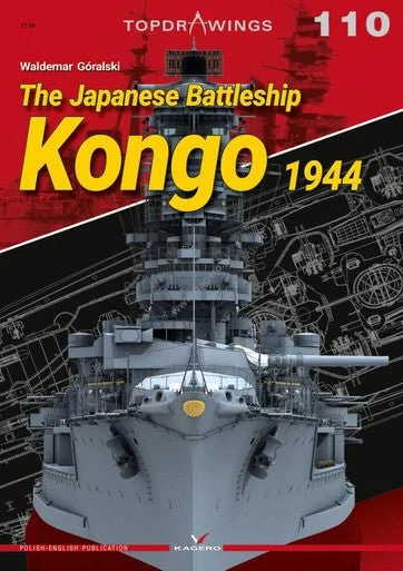 Kagero The Japanese Battleship Kongo 1944 Book - Kagero Publishing