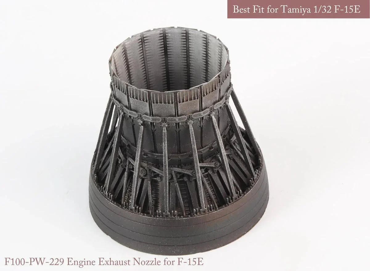 1/32 KA Models [SE] F-15 C/D/E/K P&W EXHAUST NOZZLE SET (CLOSED)