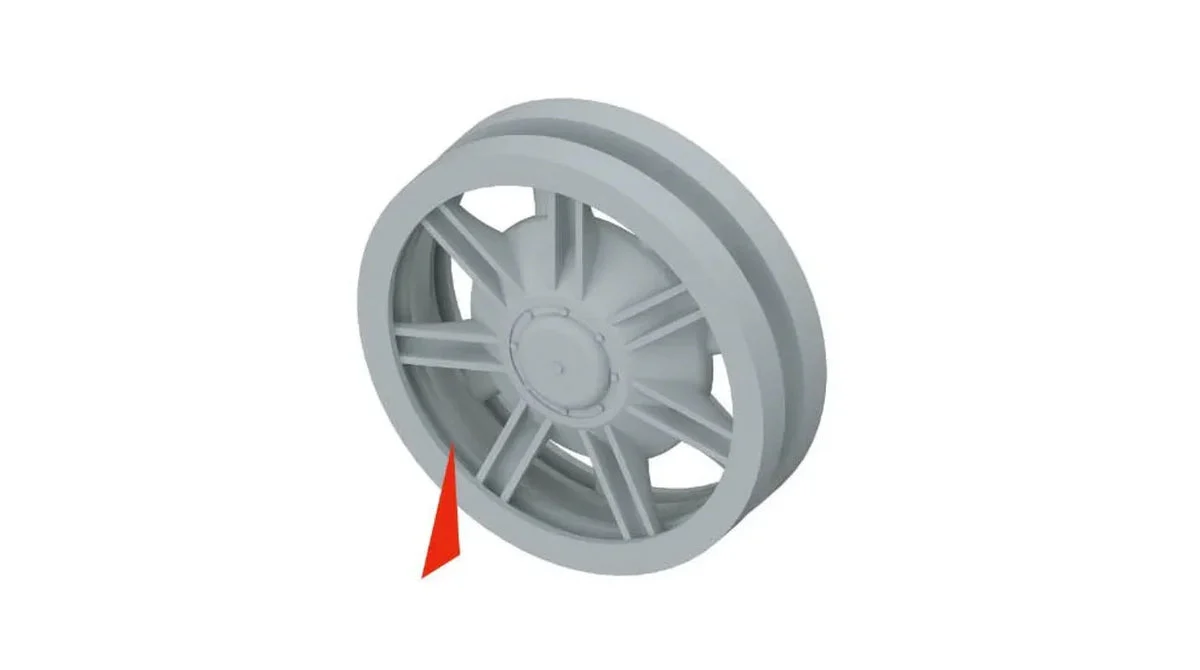 1/35 KA Models Idler Wheel for PANZER IV Late Ver.