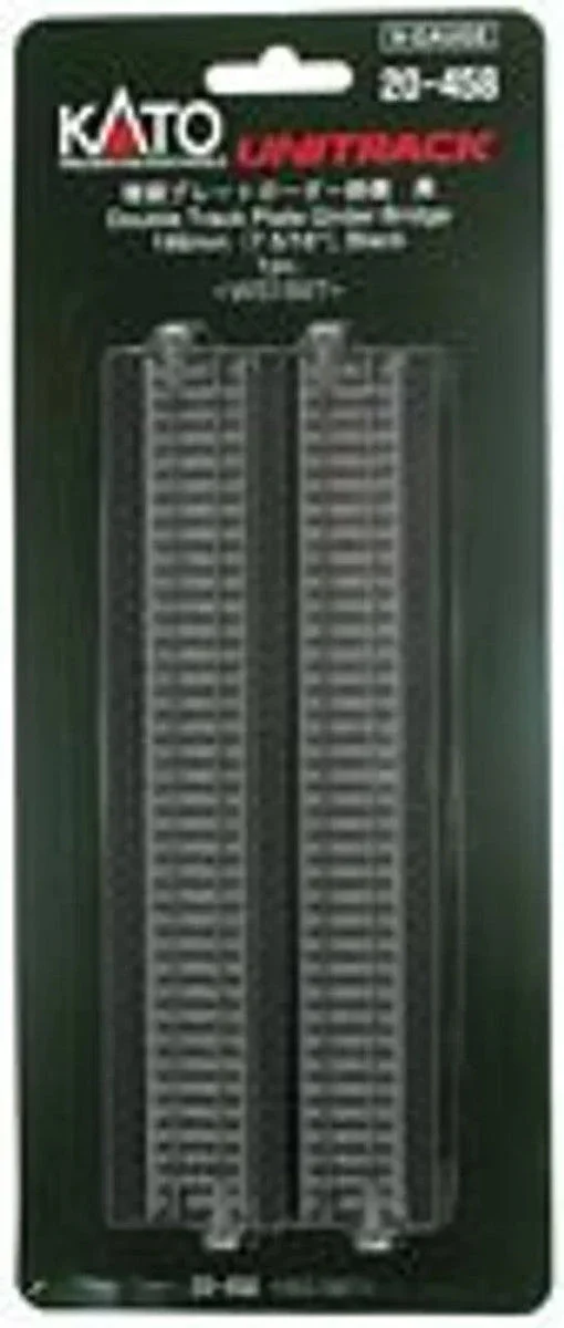 N Kato 186mm (7 5/16") Double Track Plate Girder Bridge, Black 20458