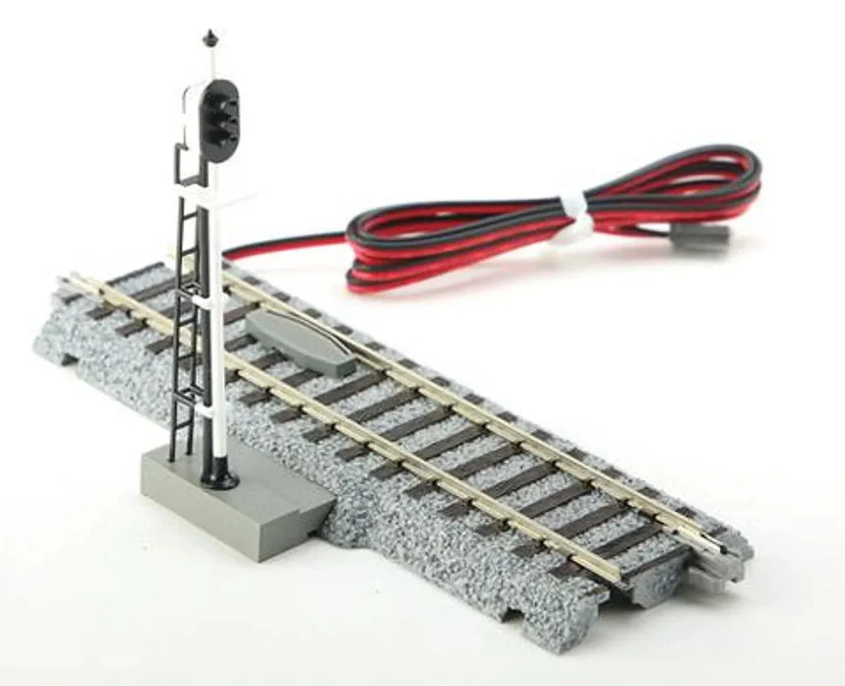 HO Kato 123mm (4 7/8") Automatic Three-Color Signal Track 2601