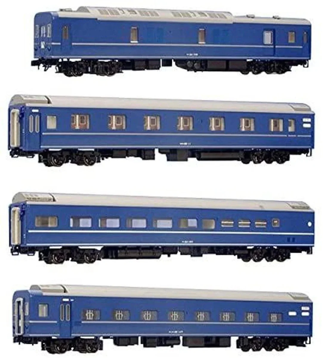 KATO HO 3-510 Series 24 Type 25 Sleeping Limited Express Passenger Car 4 Cars Set