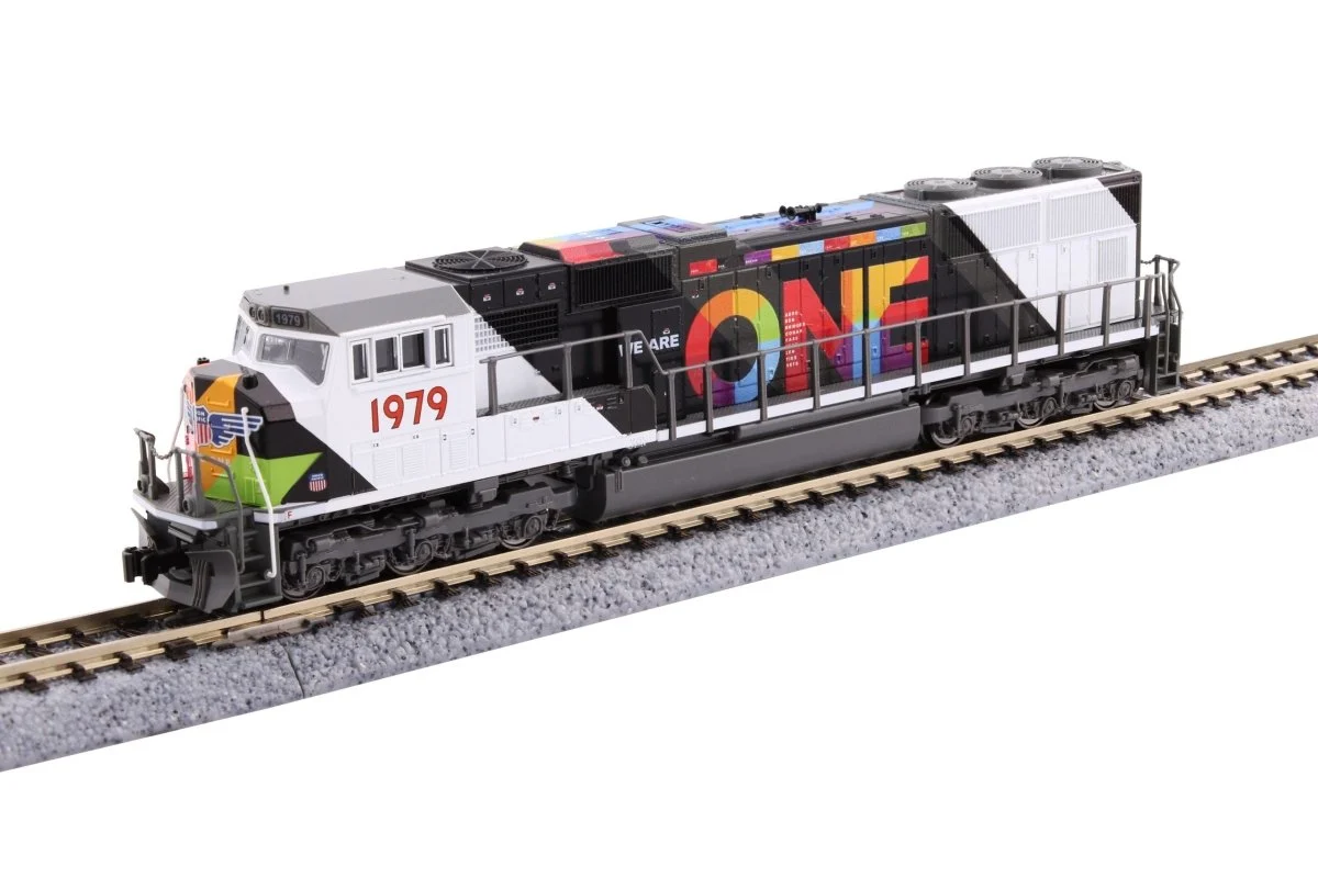 Kato N Scale SD70M Flat Radiator Union Pacific “We Are One” #1979 Diesel Locomotive - 1761979