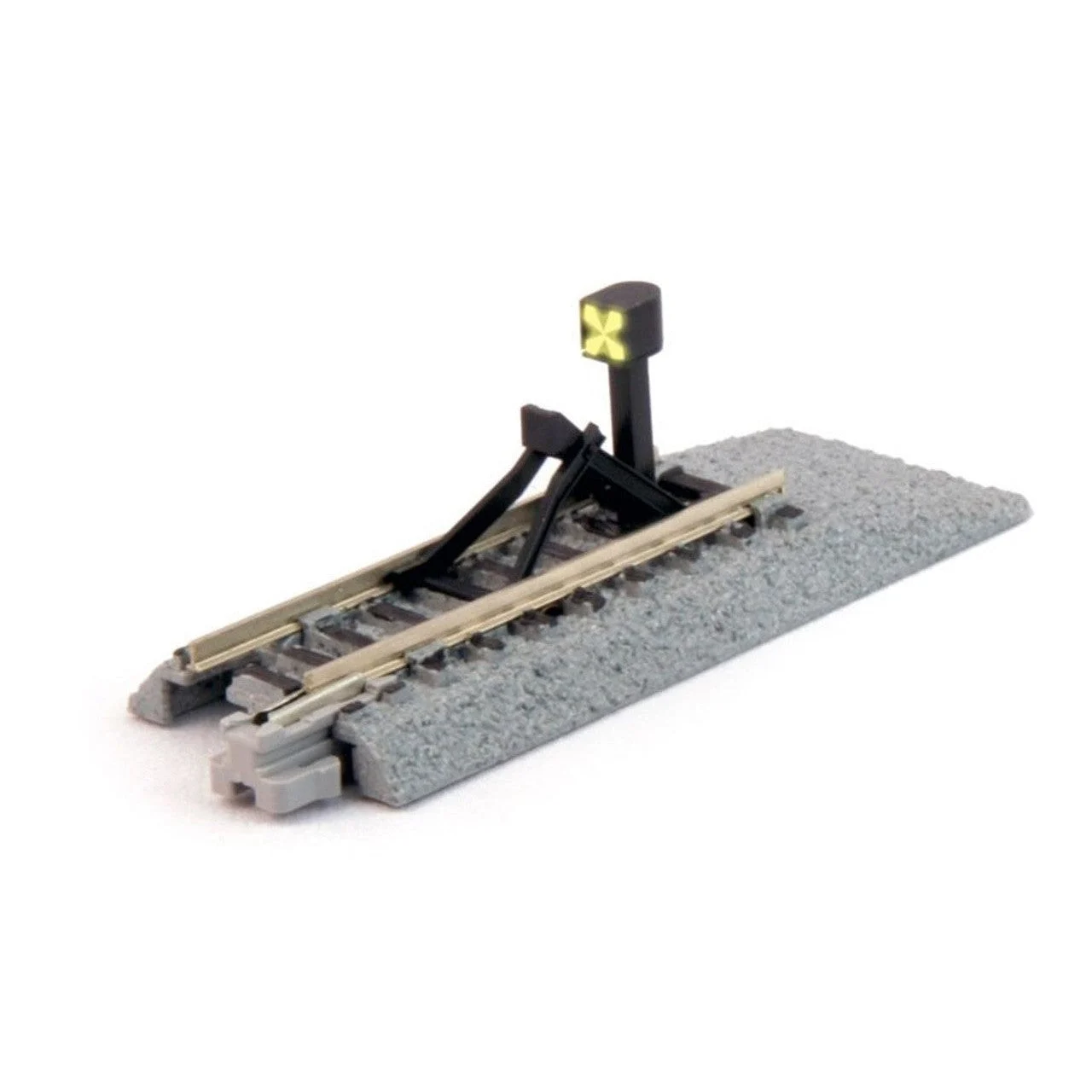 Kato N Scale Illuminated Bumper Track C/66mm