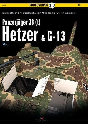 Kagero Publishing Panzerjager 38 (t) Hetzer & G13 vol. I