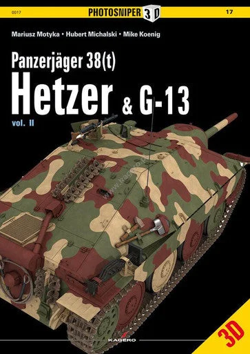 Kagero Publishing Panzerjaeger 38 (t)Ã¯Â¿Â½ Hetzer & G13 vol.II